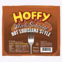 Hoffy Louisiana Hot Pork Sausage - 2 Pound